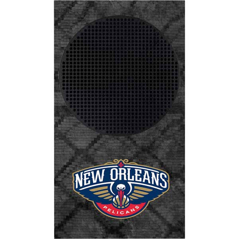 NBA New Orleans Pelicans Dark Rust Xbox Series S Console Skin